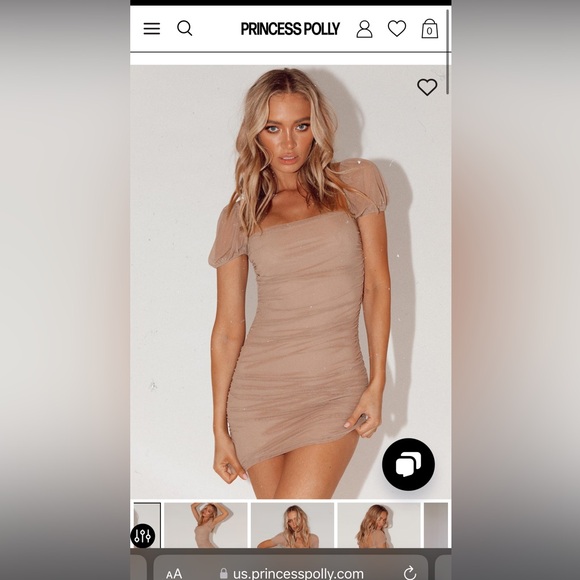 Princess Polly Dresses & Skirts - Princess Polly charvi Mini dress